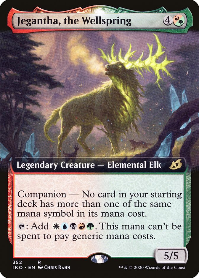 Jegantha, the Wellspring (Extended Art) (352) [Ikoria: Lair of Behemoths]