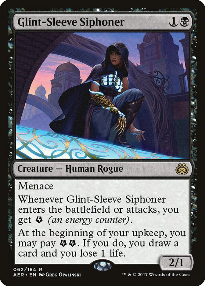 Glint-Sleeve Siphoner (62) [Aether Revolt]