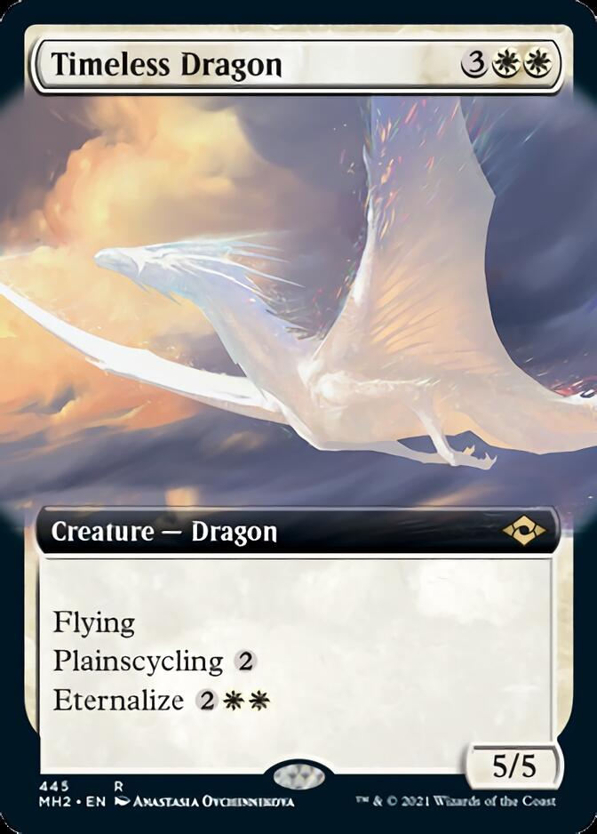 Timeless Dragon (Extended Art) (445) [Modern Horizons 2]