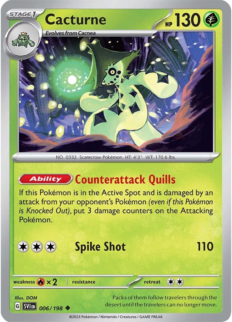 Cacturne (006/198) [SV01: Scarlet & Violet Base Set]