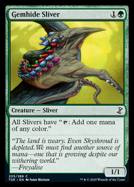 Gemhide Sliver (205) [Time Spiral: Remastered]