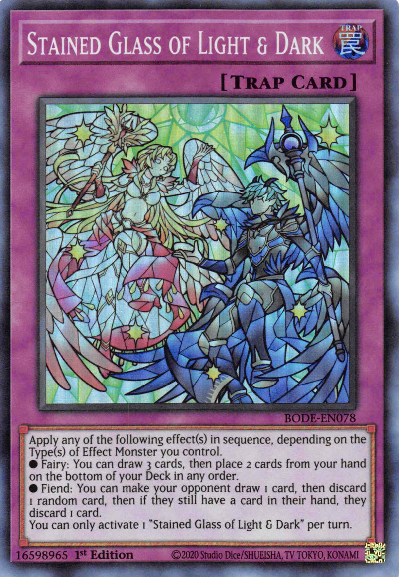 Stained Glass of Light & Dark (BODE-EN078) [Burst of Destiny]