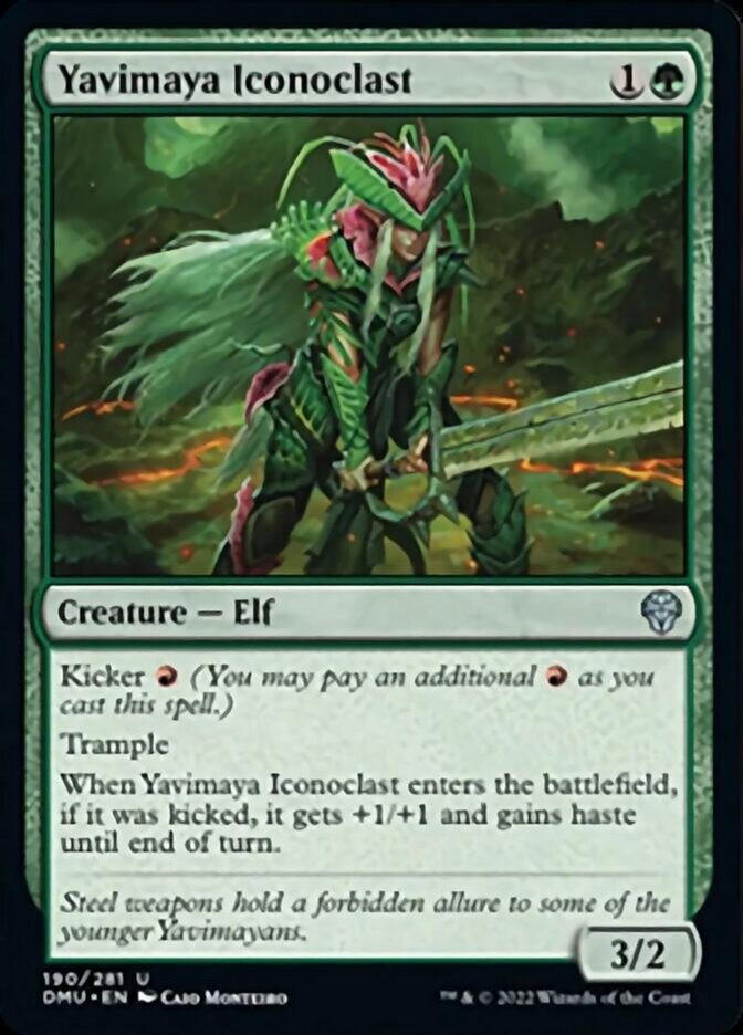 Yavimaya Iconoclast (190) [Dominaria United]