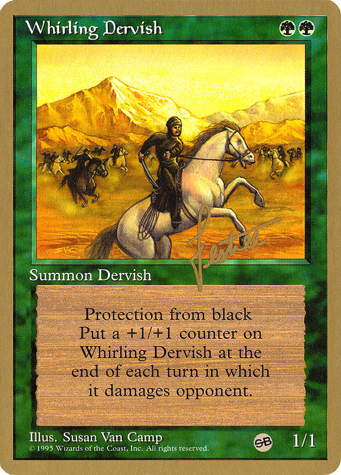 Whirling Dervish - 1996 Bertrand Lestree (4ED) (SB) [World Championship Decks]