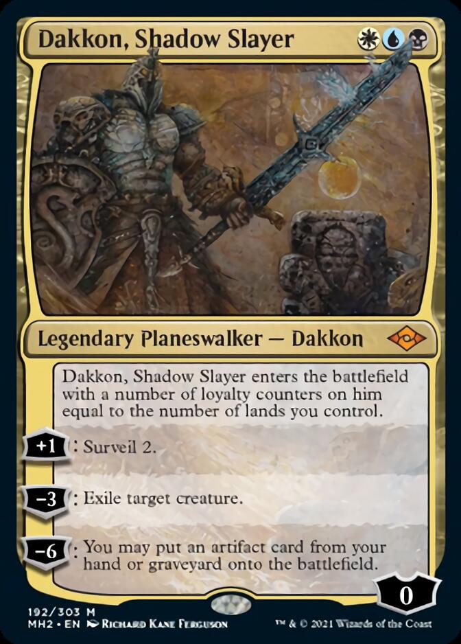 Dakkon, Shadow Slayer (192) [Modern Horizons 2]