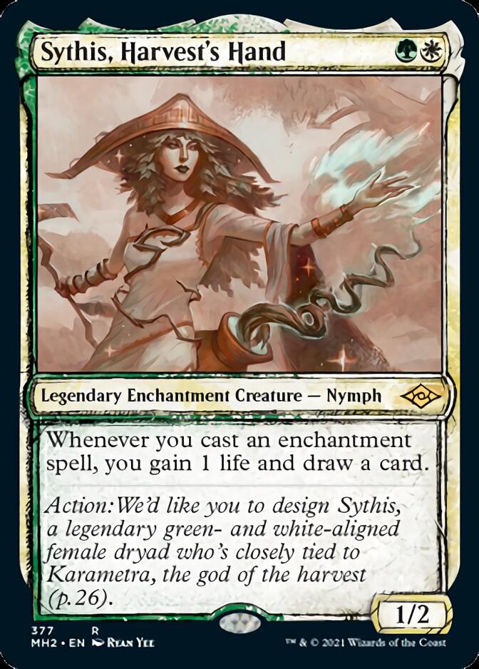 Sythis, Harvest's Hand (Showcase) (377) [Modern Horizons 2]