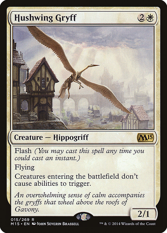 Hushwing Gryff (15) [Magic 2015 (M15)]