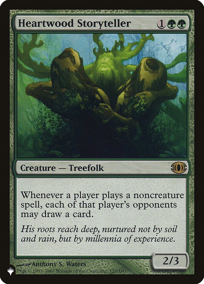 Heartwood Storyteller (127/180) [The List Reprints]
