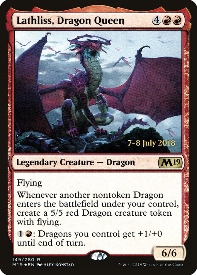 Lathliss, Dragon Queen (149) [Prerelease Cards]