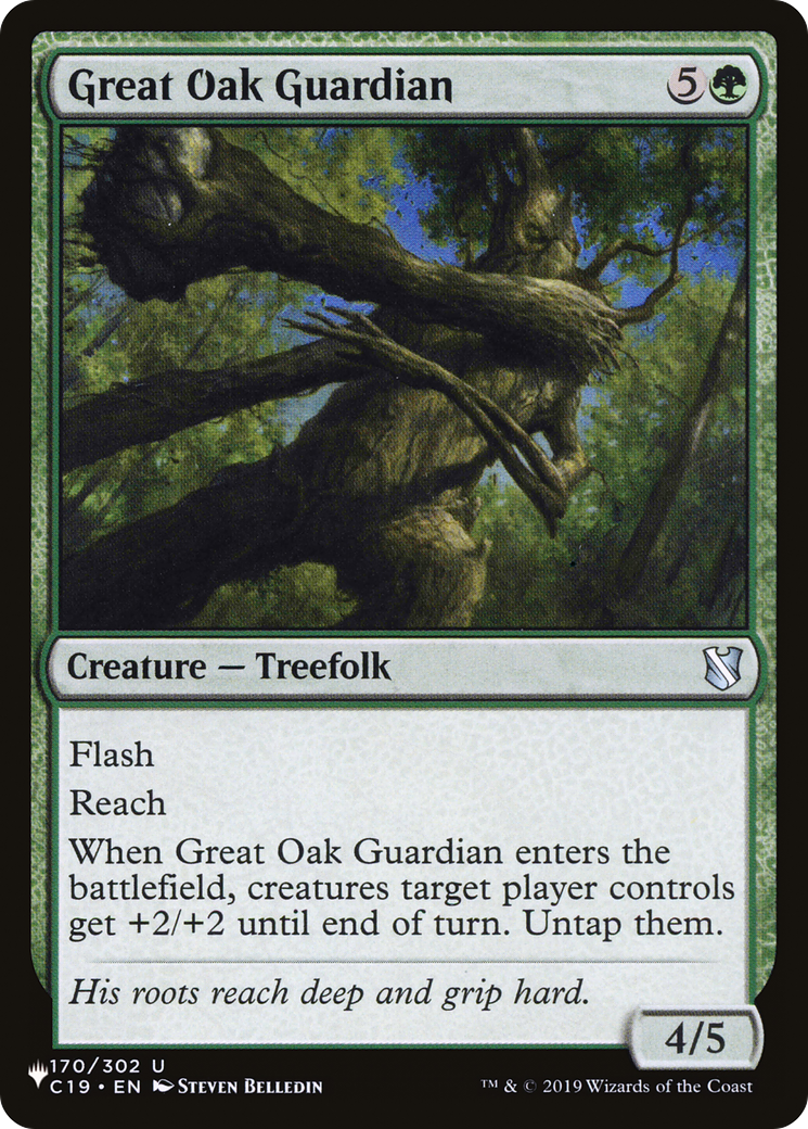 Great Oak Guardian (170/302) [The List Reprints]