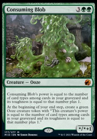 Consuming Blob (177) [Promo Pack: Innistrad: Midnight Hunt]