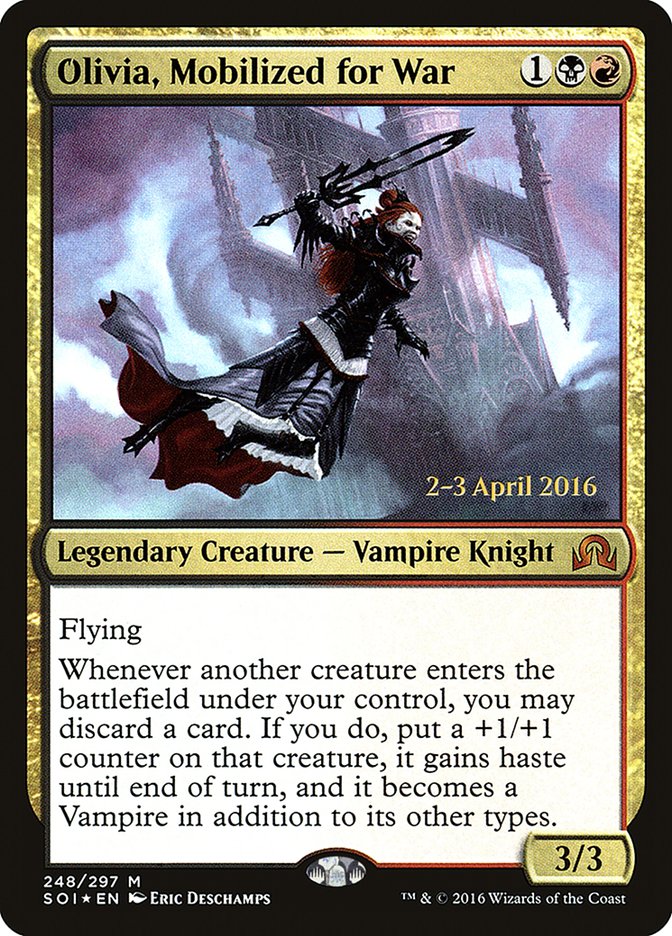 Olivia, Mobilized for War (248) [Prerelease Cards]