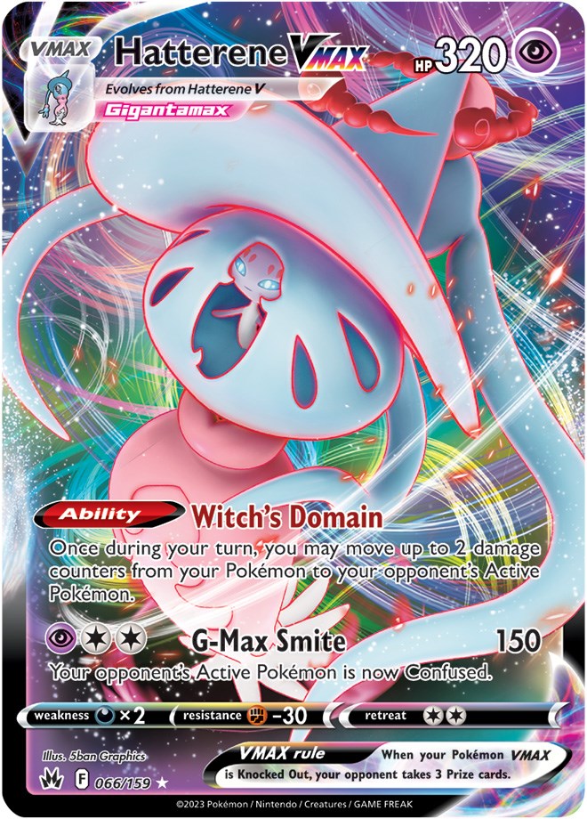 Hatterene VMAX (066/159) [SWSH: Crown Zenith]