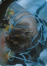 Bind the Monster Art Card (11) [Art Series: Kaldheim]