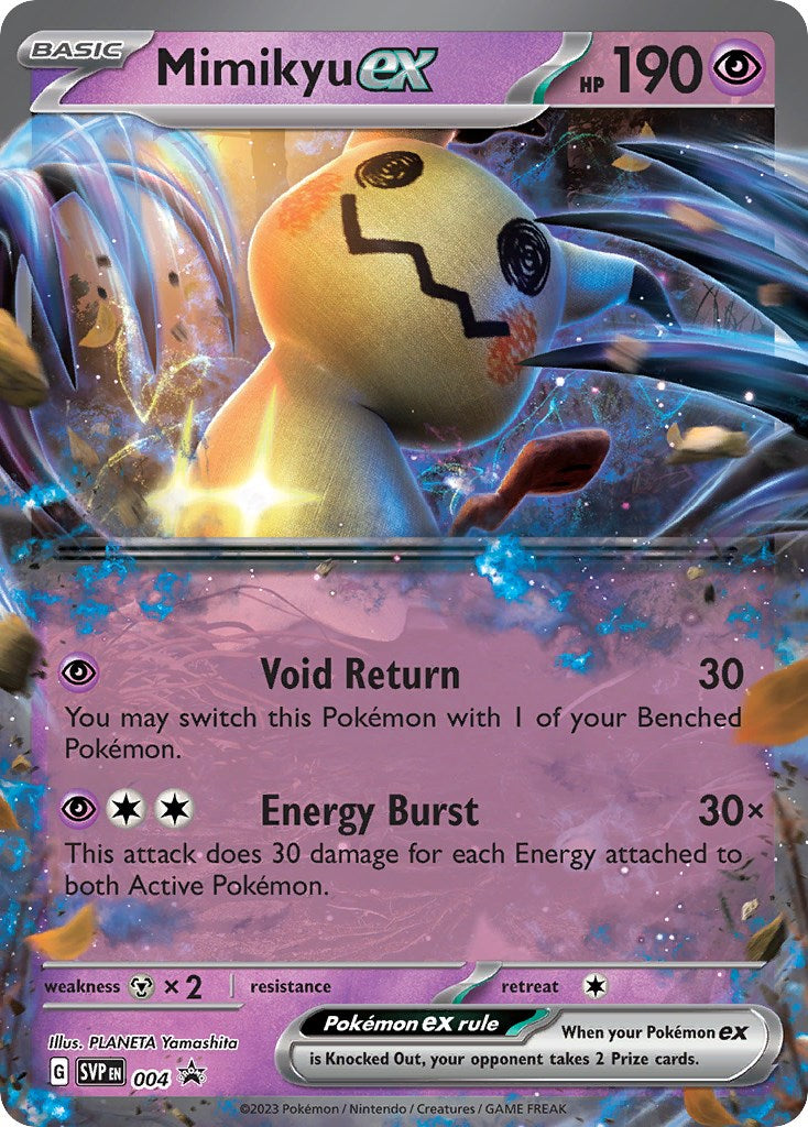 Mimikyu ex - 004 (004) [SV: Scarlet & Violet Promo Cards]