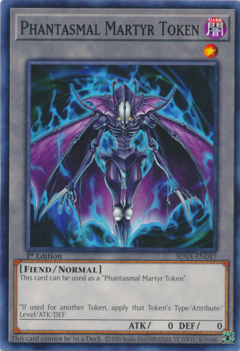 Token: Phantasmal Martyr (SDSA-EN047) [Structure Deck: Sacred Beasts]