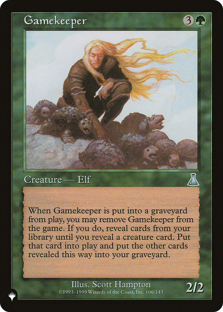 Gamekeeper (106/143) [The List Reprints]