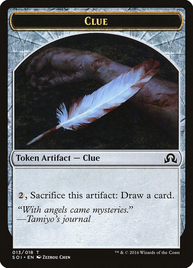 Clue Token (013) (13) [Shadows over Innistrad]