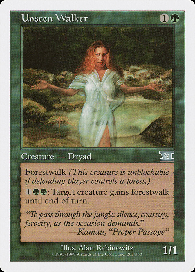 Unseen Walker (262) [Classic Sixth Edition]