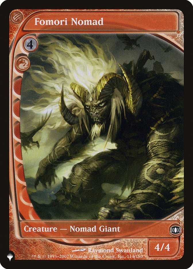 Fomori Nomad (114/180) [The List Reprints]