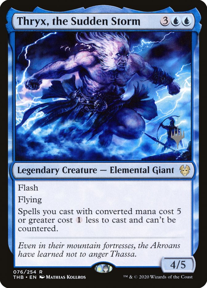 Thryx, the Sudden Storm (76) [Promo Pack: Theros Beyond Death]