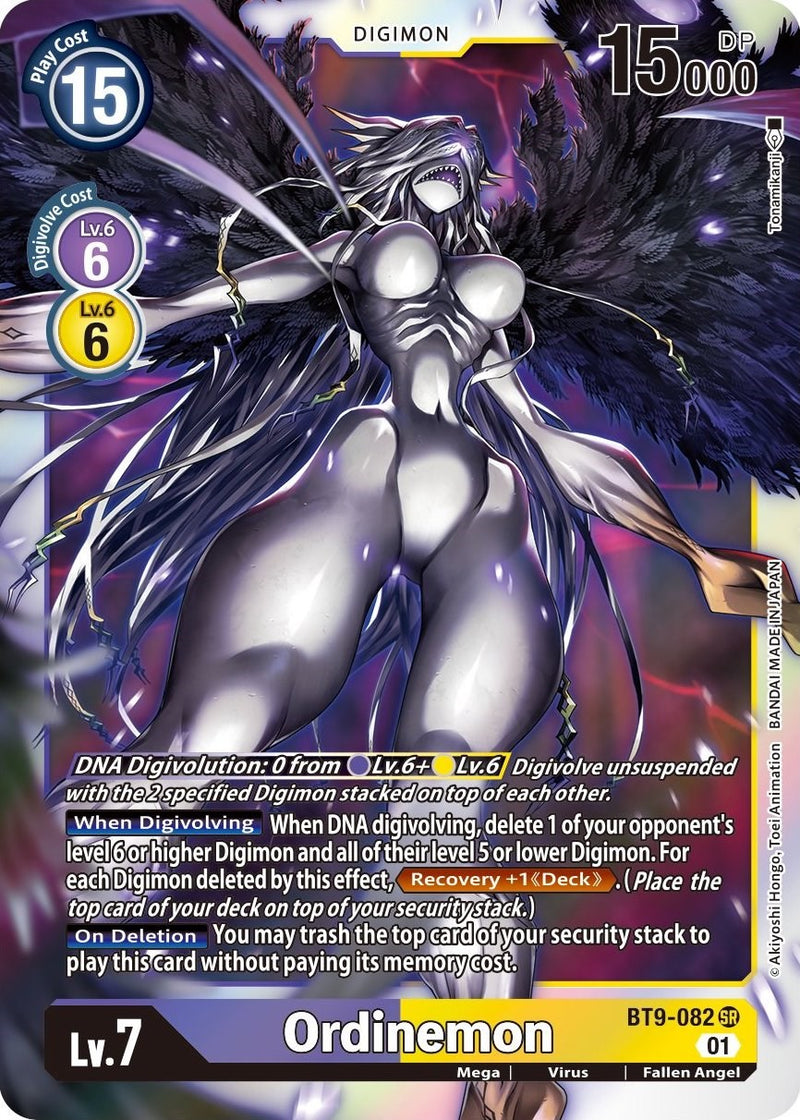 Ordinemon (BT9-082 SR) [X Record]