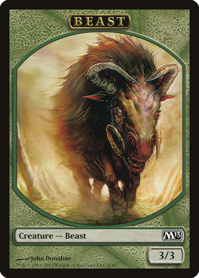 Beast Token (8) [Magic 2013 (M13)]