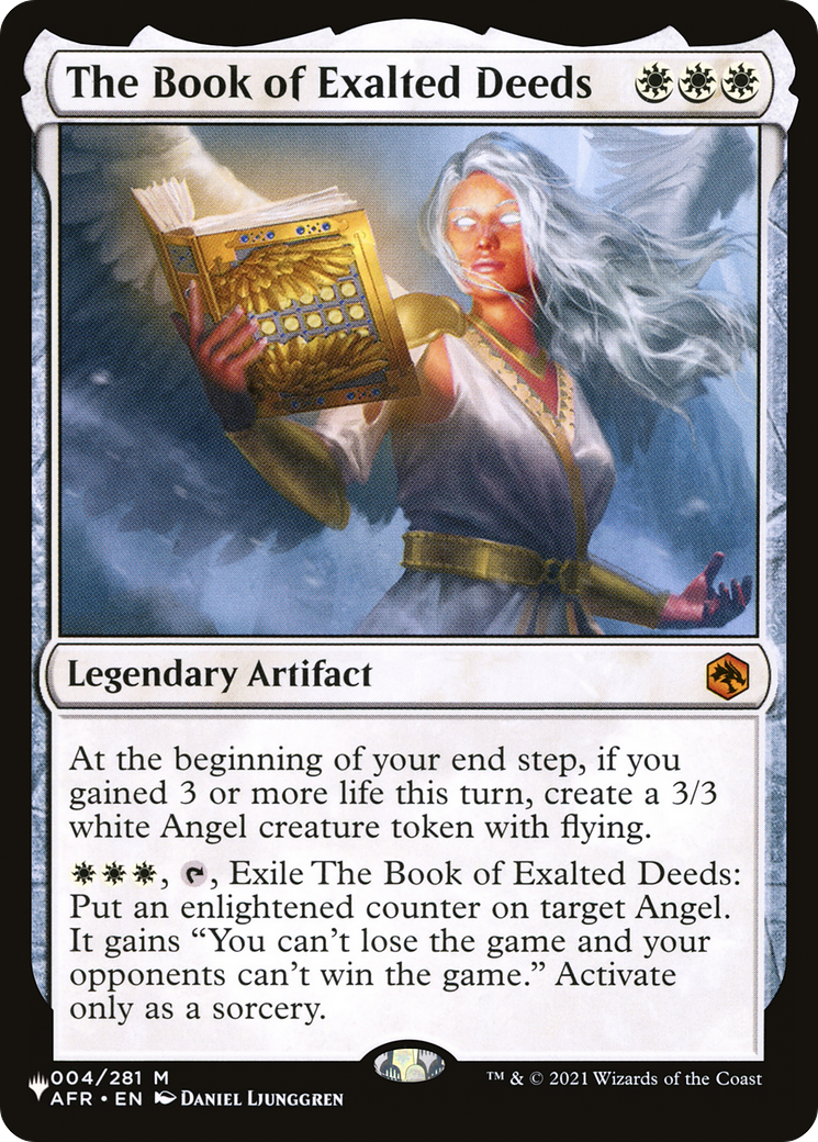 The Book of Exalted Deeds (4) [The List Reprints]