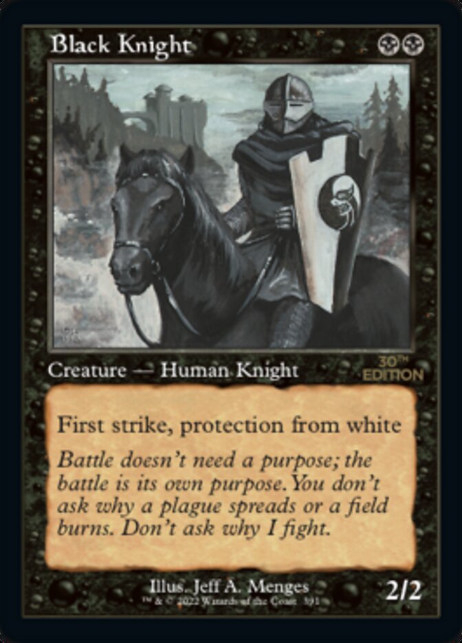 Black Knight (Retro Frame) (391) [30th Anniversary Edition]