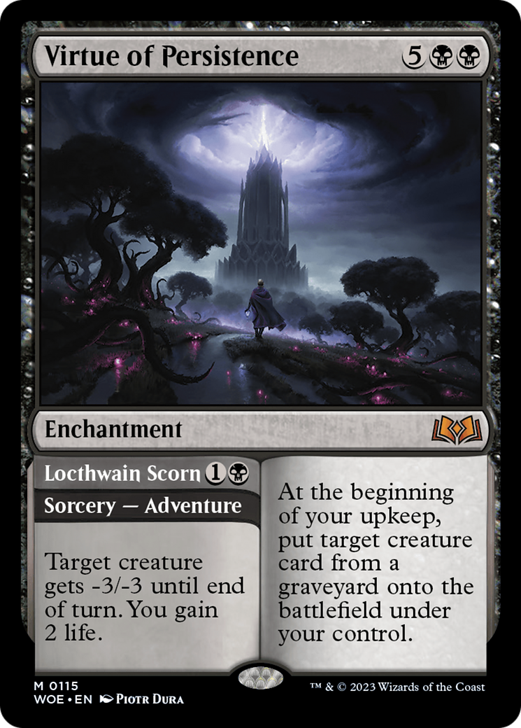 Virtue of Persistence (115) [Wilds of Eldraine]