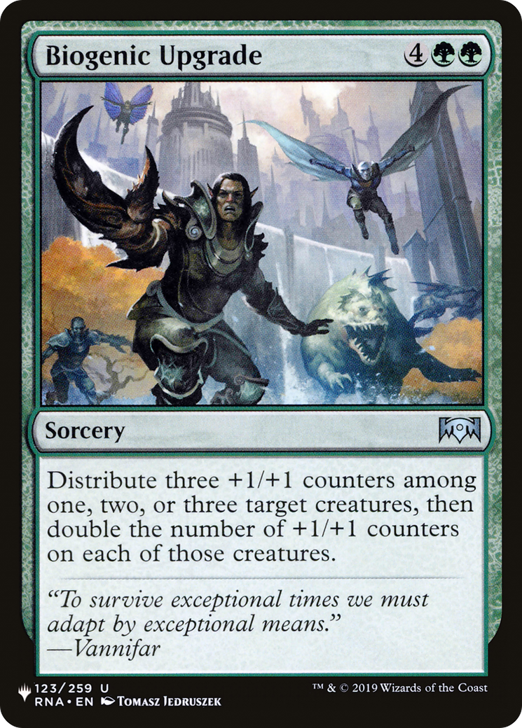 Biogenic Upgrade (123/259) [The List Reprints]