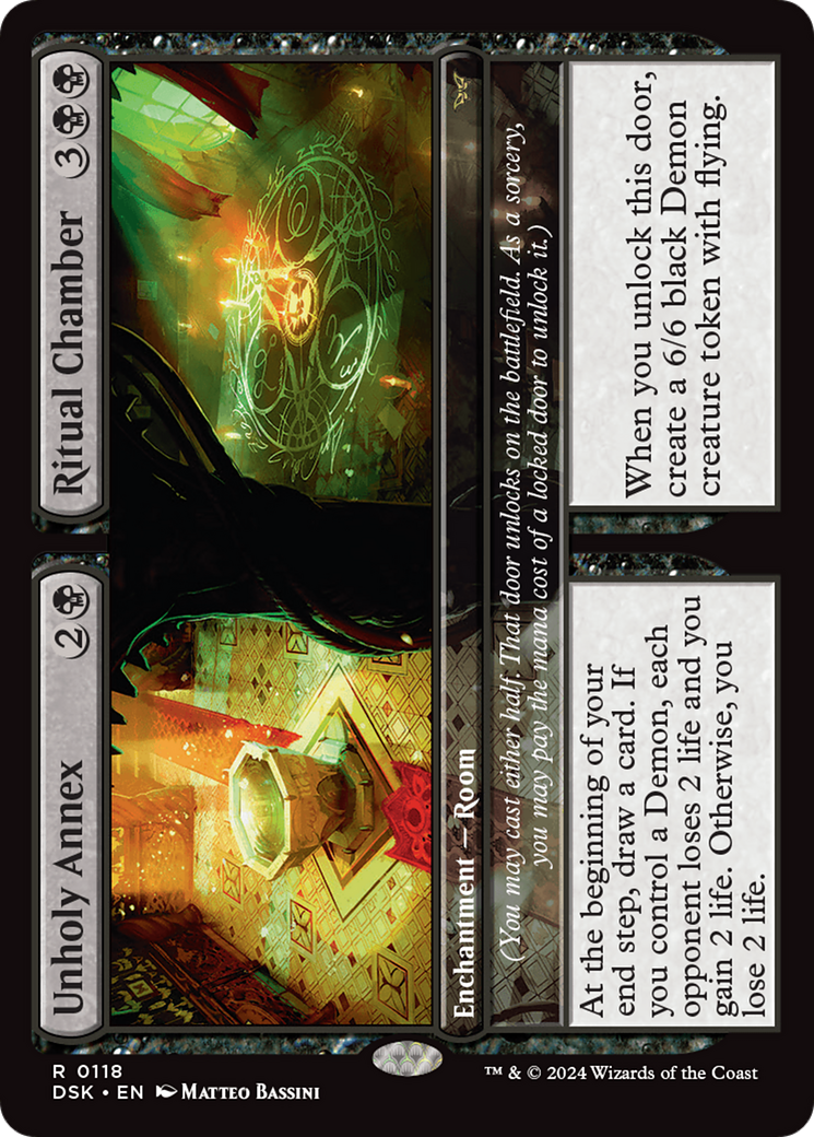 Unholy Annex // Ritual Chamber (118) [Duskmourn: House of Horror]