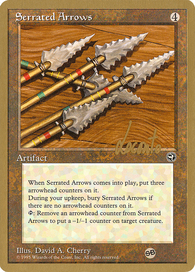 Serrated Arrows - 1996 Michael Loconto (HML) (SB) [World Championship Decks]