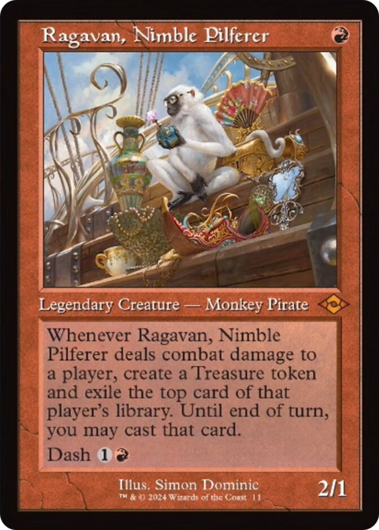 Ragavan, Nimble Pilferer (Retro) [Modern Horizons 3]