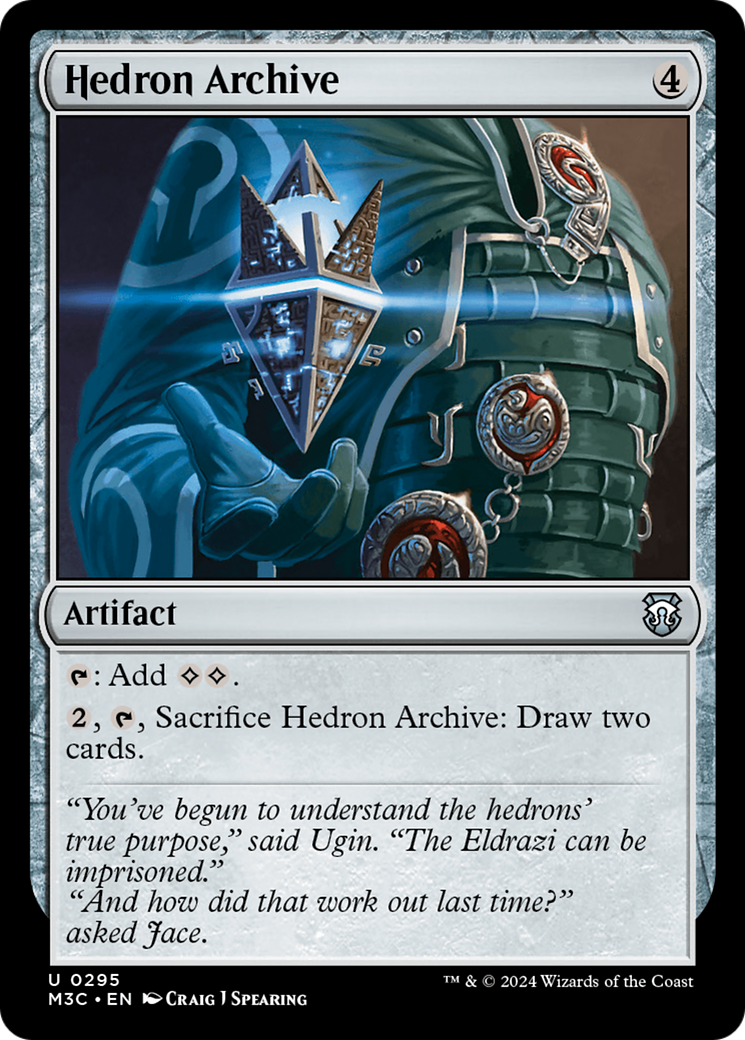 Hedron Archive (Ripple Foil) (295) [Commander: Modern Horizons 3]