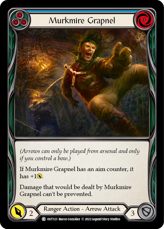 Murkmire Grapnel (Blue) (OUT123) [Outsiders]