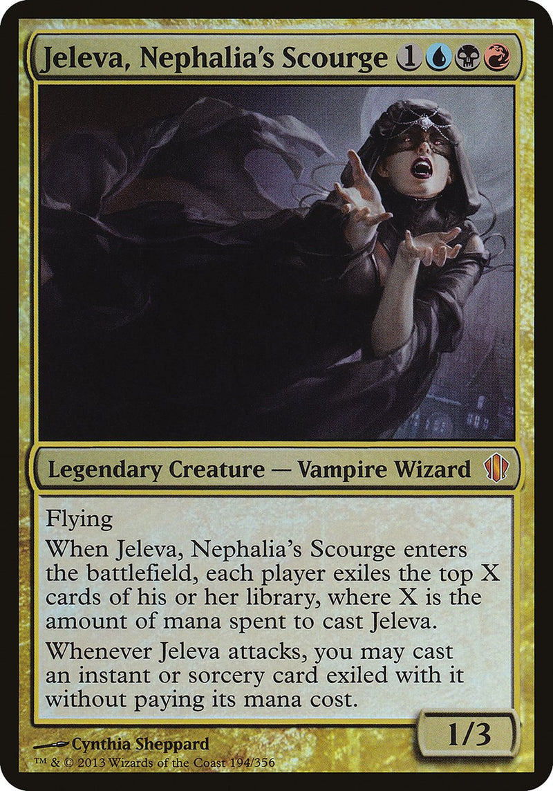 Jeleva, Nephalia's Scourge (Commander 2013) (194) [Oversize Cards]