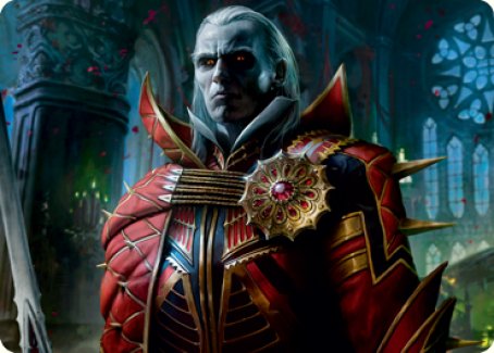 Edgar, Charmed Groom (75/81) Art Card (75) [Art Series: Innistrad: Crimson Vow]