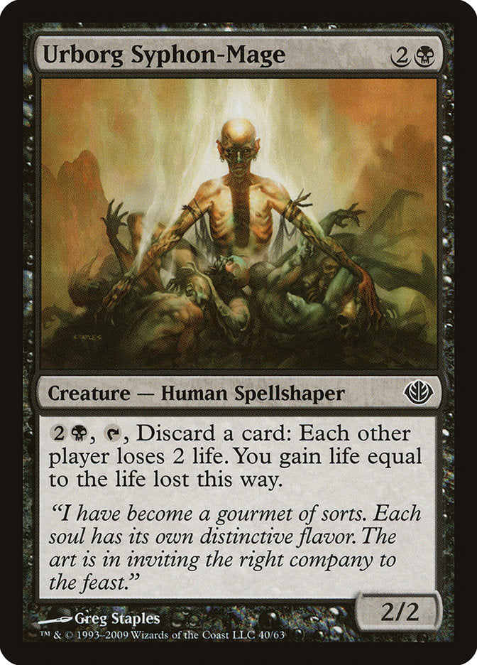 Urborg Syphon-Mage (40) [Duel Decks: Garruk vs. Liliana]