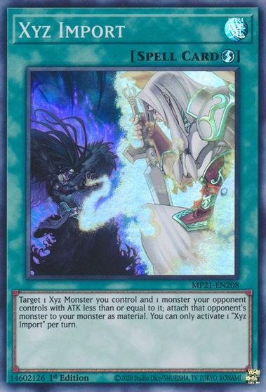 Xyz Import (MP21-EN208) [2021 Tin of Ancient Battles]