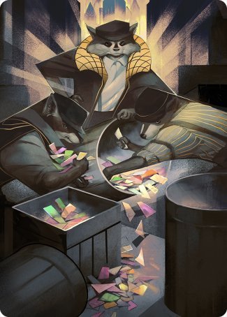 Masked Bandits Art Card (69) [Art Series: Streets of New Capenna]