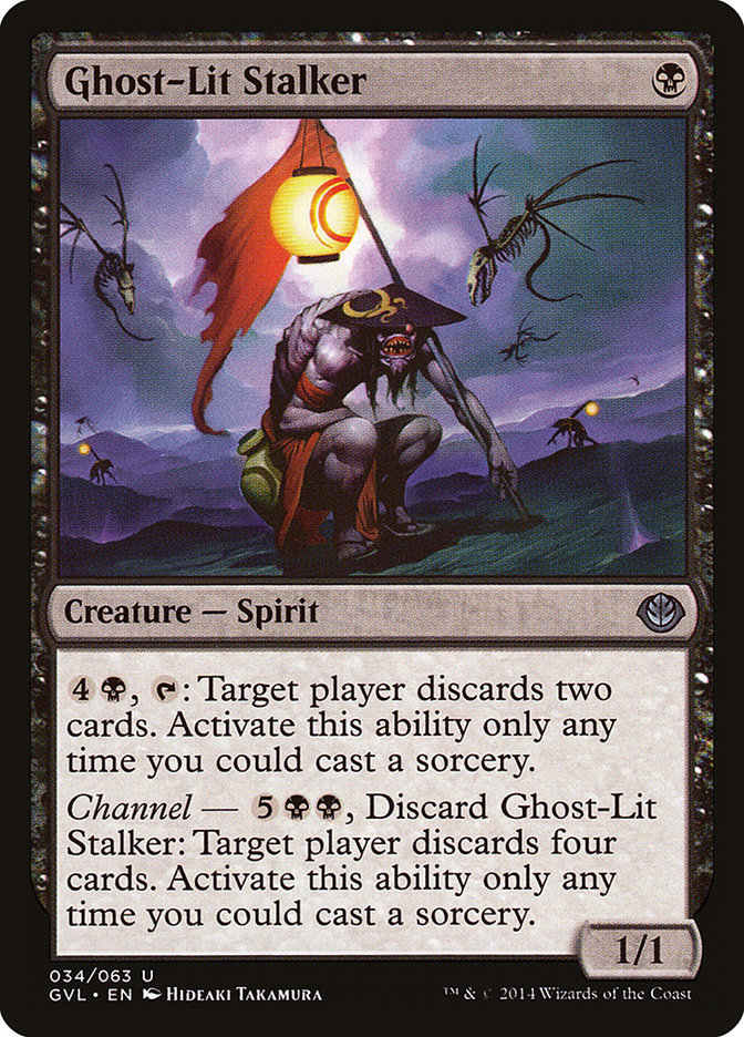 Ghost-Lit Stalker (34) [Duel Decks: Anthology]