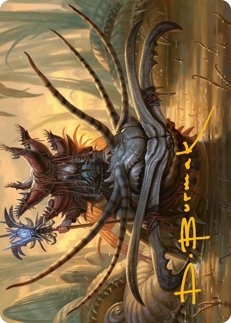 Wick's Patrol Art Card (Gold-Stamped Signature) (18) [Art Series: Bloomburrow]