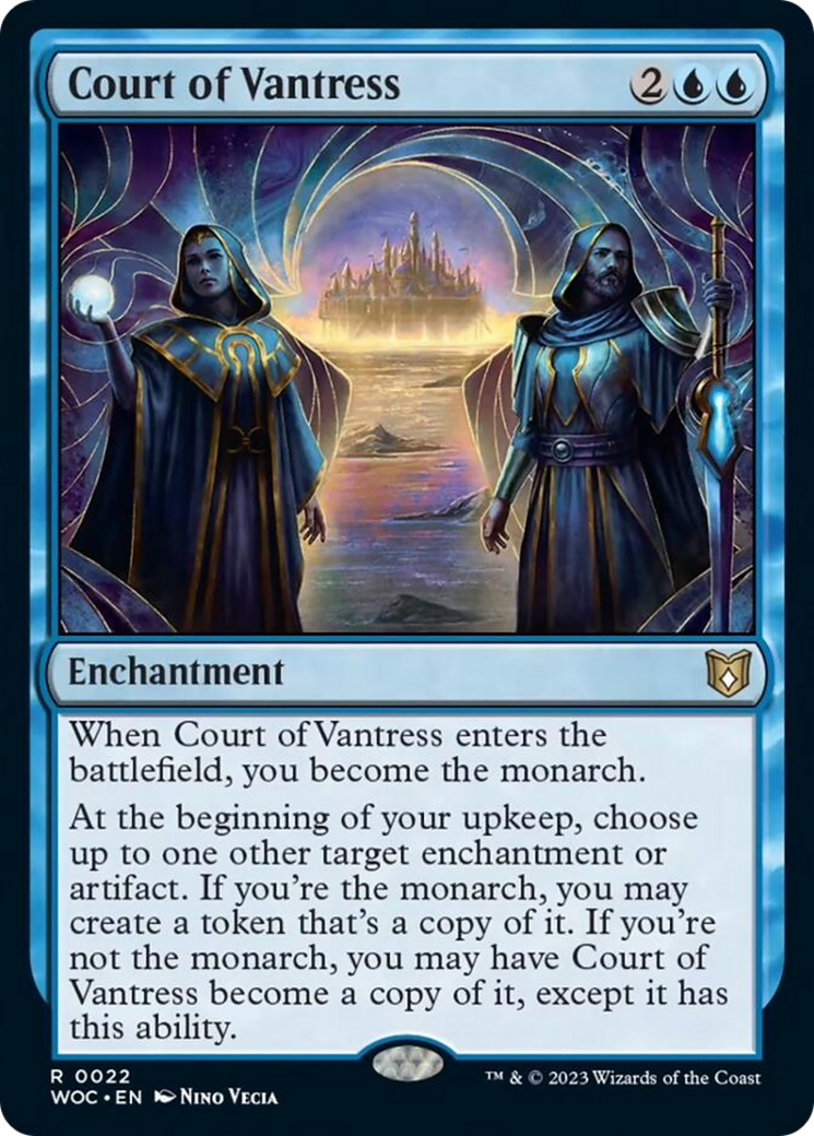 Court of Vantress (22) [Commander: Wilds of Eldraine]