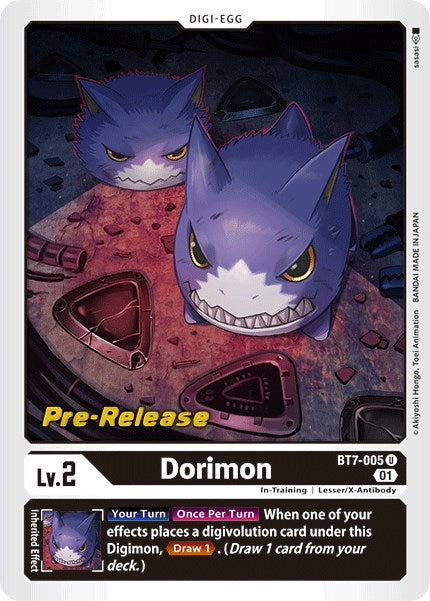 Dorimon (BT7-005 U) [Next Adventure Pre-Release Cards]
