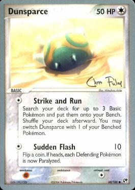 Dunsparce - 2004 (Chris Fulop) (60/100) [World Championship Decks]