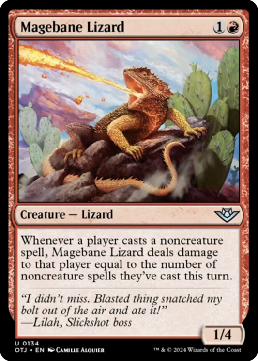 Magebane Lizard [Outlaws of Thunder Junction]