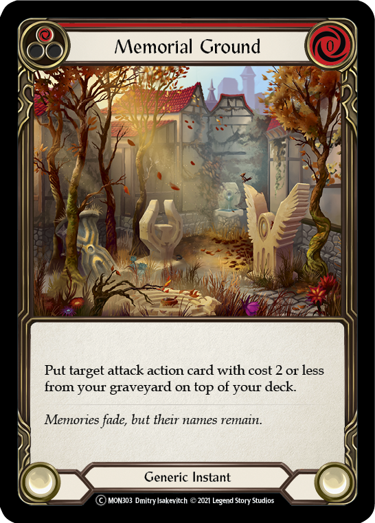 Memorial Ground (Red) (MON303) [Monarch]
