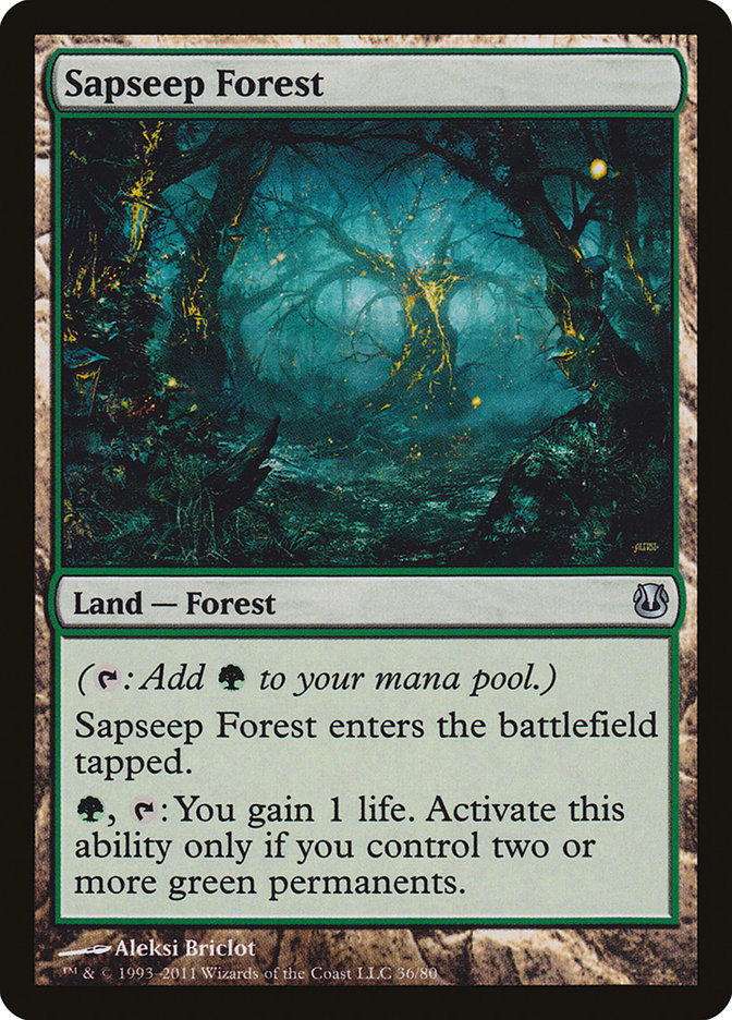 Sapseep Forest (36) [Duel Decks: Ajani vs. Nicol Bolas]