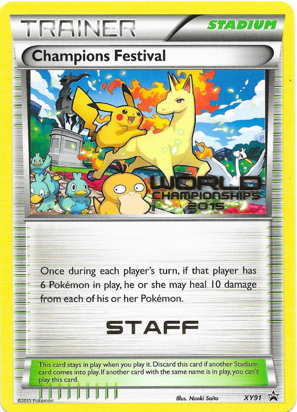 Champions Festival (2015 Quarter Finalist) (XY91) [XY Promos]